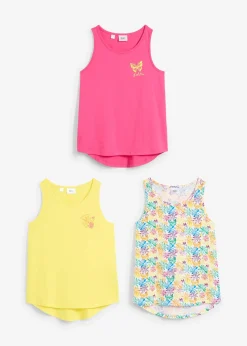 Enfant bonprix Filles 9-16 Ans·Lot De 2 Articles Et Plus|Filles 9-16 Ans·T-Shirts & Chemisiers|Lot de 3 tops 100% coton