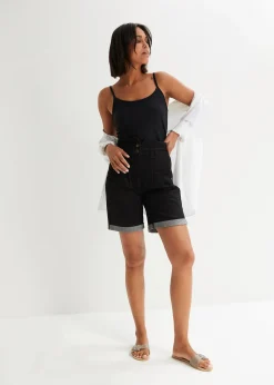 Femme bonprix Tricots De Peau|Basiques|Lot de 2 tops à fines bretelles 100% coton