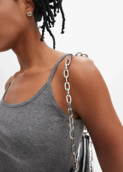 Femme bonprix Tricots De Peau|Basiques|Lot de 2 tops à fines bretelles 100% coton