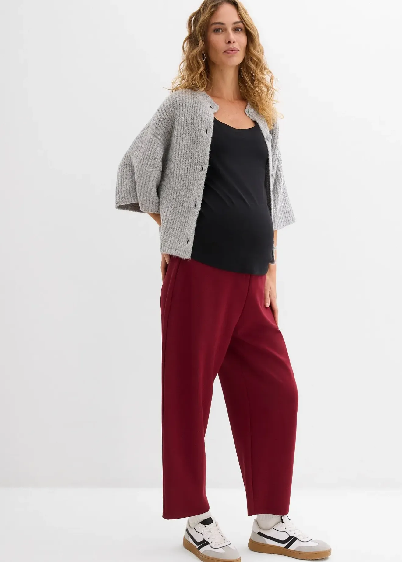 Femme bonprix Femme Enceinte|Lot de 2 tops d’allaitement en coton