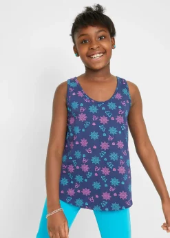 bonprix Lot de 2 tops en coton extensible|Enfant Filles 9-16 Ans·Lot De 2 Articles Et Plus|Filles 9-16 Ans·T-Shirts & Chemisiers