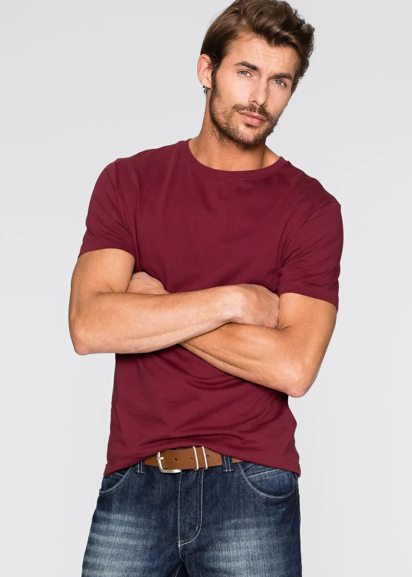 bonprix Lot de 3 T-shirts|Homme T-Shirts & Polos