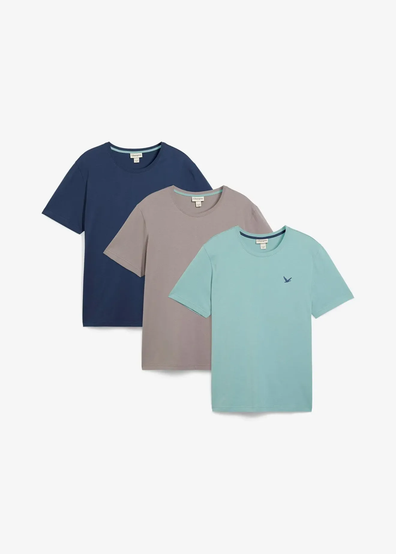 Homme bonprix T-Shirts & Polos|Lot de 3 T-shirts