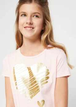 bonprix Lot de 2 T-shirts|Enfant Vêtements Enfant|Filles 9-16 Ans·Lot De 2 Articles Et Plus