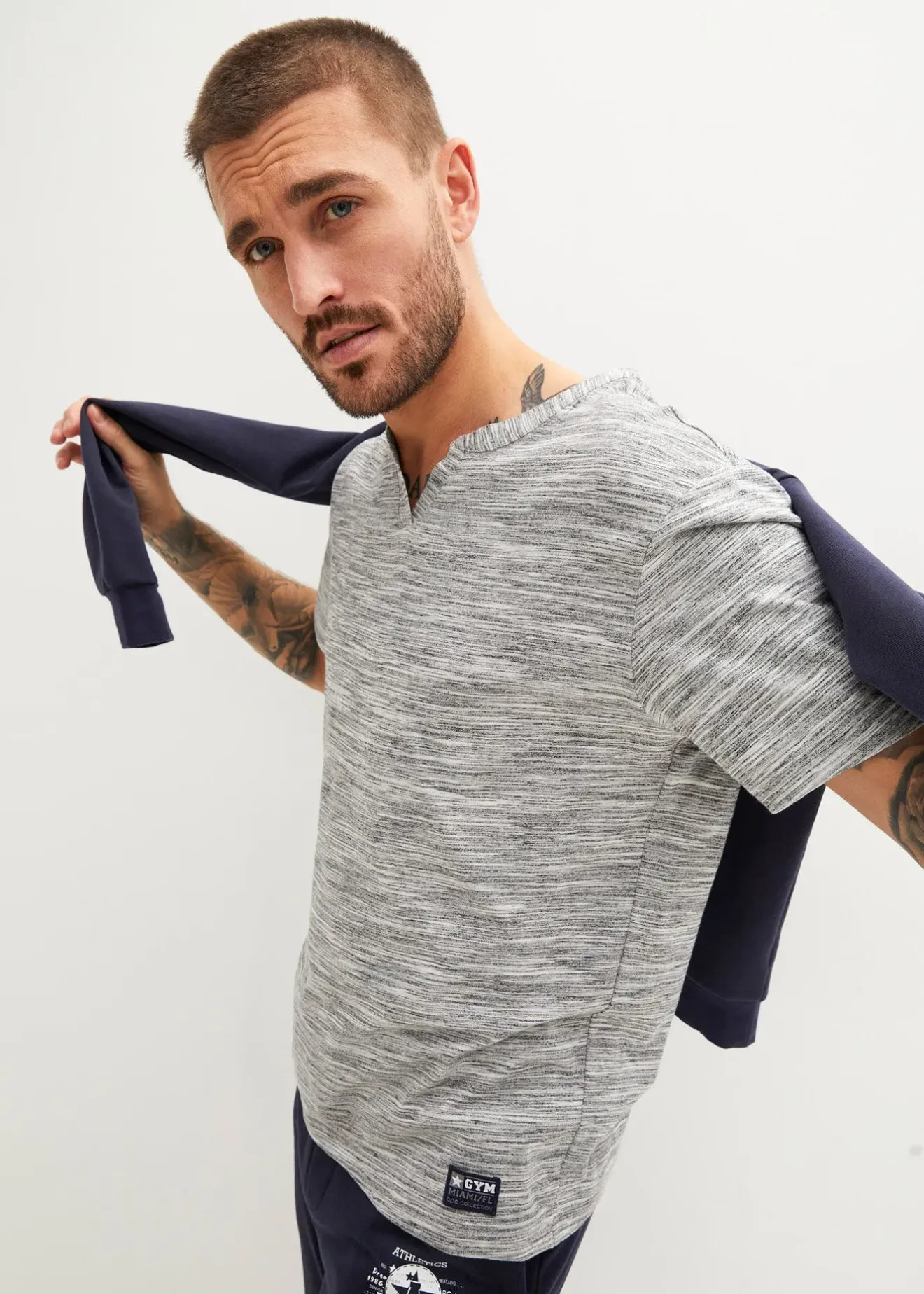 Homme bonprix Vêtements De Sport|T-Shirts & Polos|Lot de 2 T-shirts