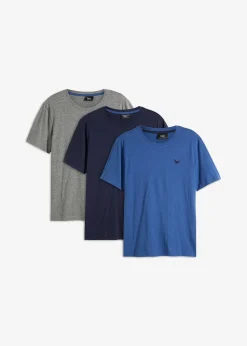 bonprix Lot de 3 T-shirts|Homme T-Shirts & Polos