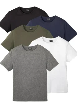Homme bonprix Vêtements De Sport|T-Shirts & Polos|Lot de 5 T-shirts