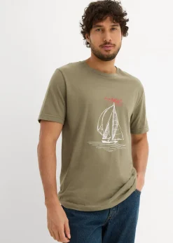 bonprix Lot de 2 T-shirts 100% coton|Homme T-Shirts & Polos