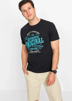 Homme bonprix T-Shirts & Polos|Lot de 2 T-shirts 100% coton