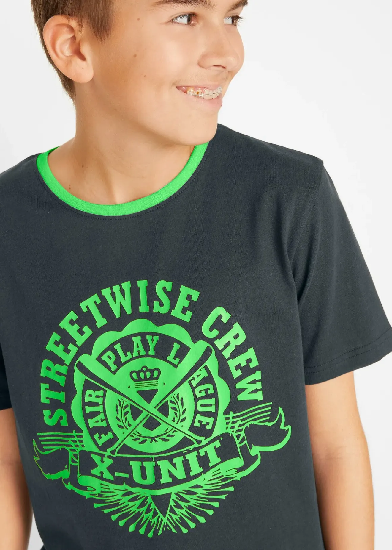 Enfant bonprix Vêtements Enfant|Garçons 9-16 Ans·Lots De 2 Articles Et Plus|Lot de 2 T-shirts 100% coton