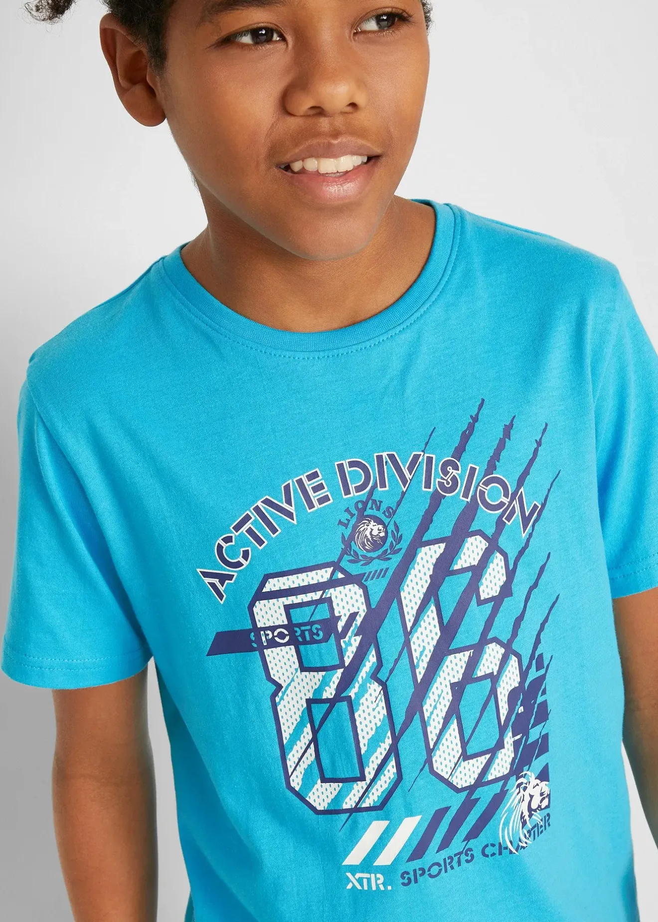 bonprix Lot de 2 T-shirts 100% coton|Enfant Vêtements Enfant|Garçons 9-16 Ans·Lots De 2 Articles Et Plus