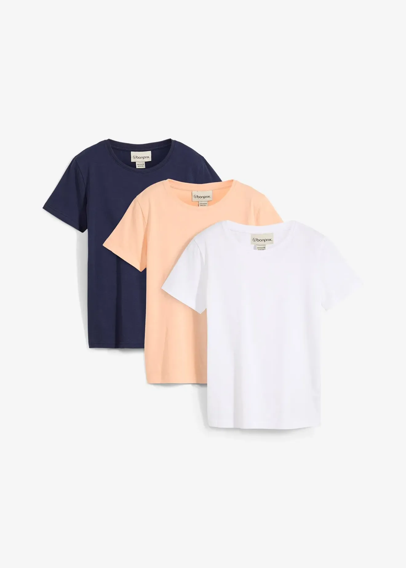 Enfant bonprix Vêtements Enfant|Filles 9-16 Ans·Lot De 2 Articles Et Plus|Lot de 3 T-shirts 100% coton