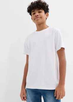 bonprix Lot de 5 T-shirts 100% coton|Enfant Vêtements Enfant|Garçons 9-16 Ans·T-Shirts