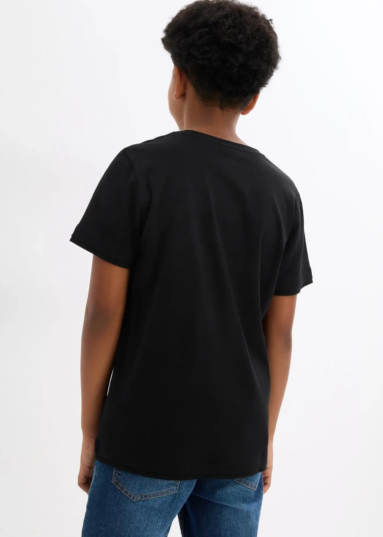 bonprix Lot de 2 T-shirts 100% coton|Enfant Vêtements Enfant|Garçons 9-16 Ans·Lots De 2 Articles Et Plus