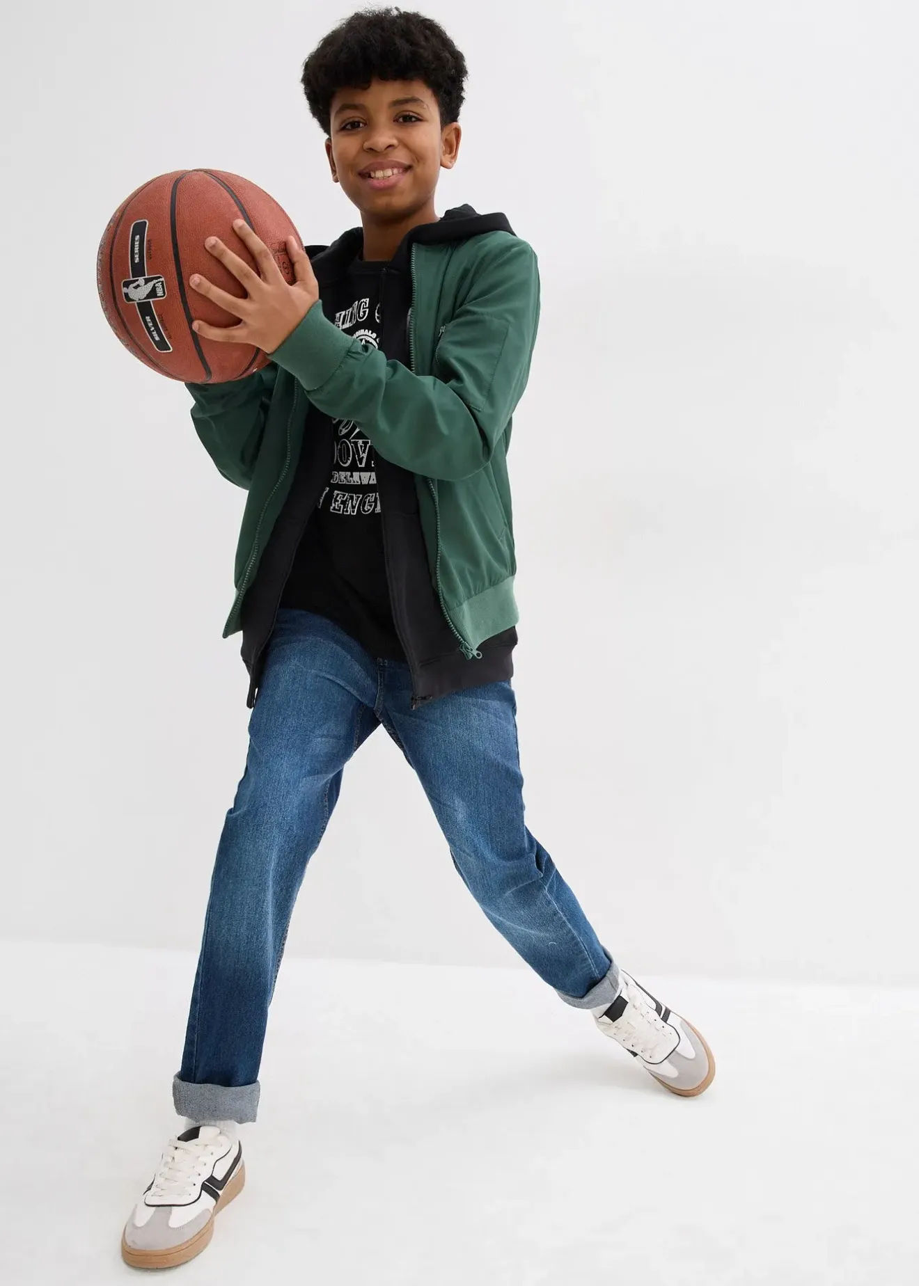 bonprix Lot de 2 T-shirts 100% coton|Enfant Vêtements Enfant|Garçons 9-16 Ans·Lots De 2 Articles Et Plus