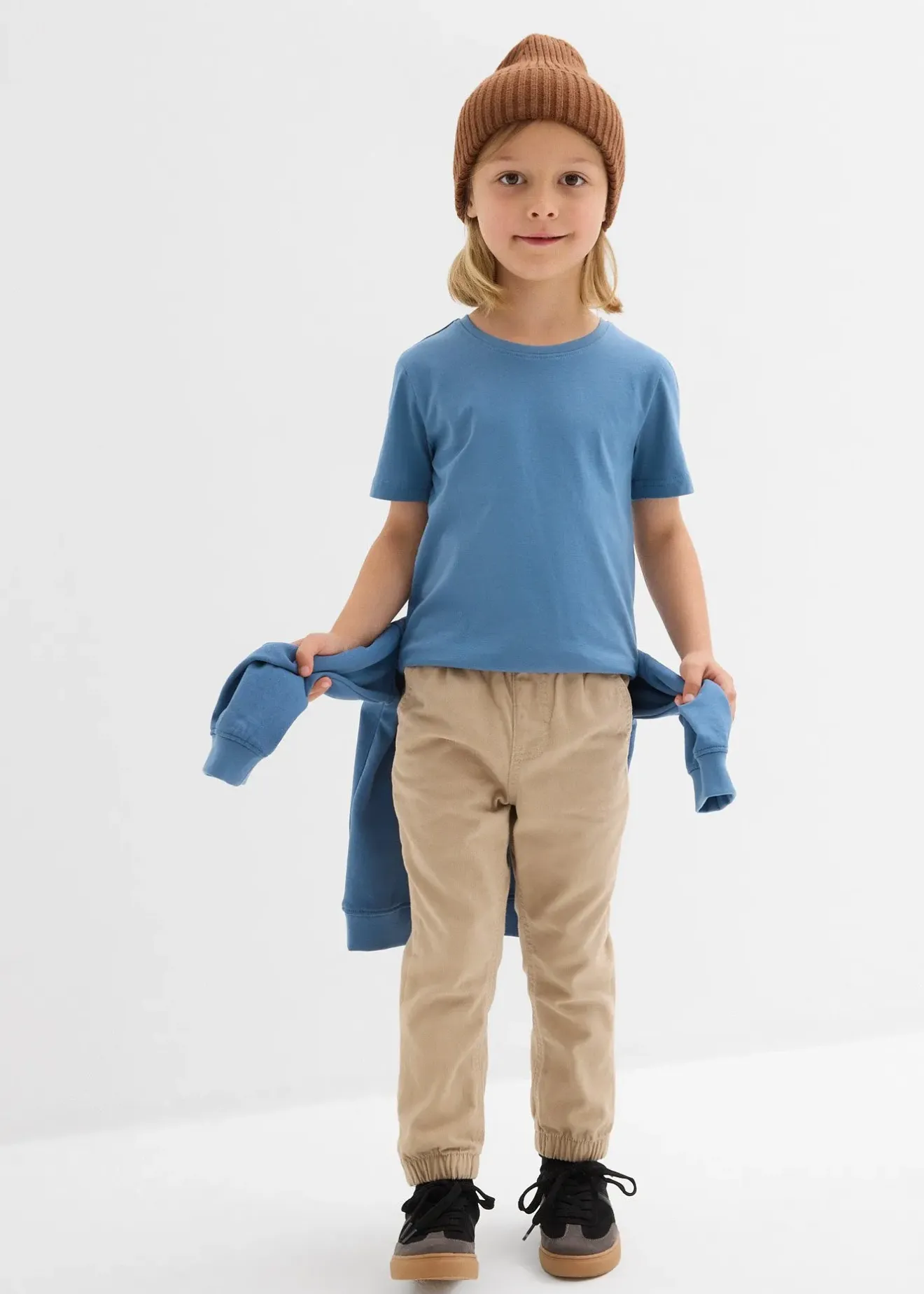 bonprix Lot de 3 T-shirts 100% coton|Enfant Vêtements Enfant|Garçons 2-8 Ans·Lots De 2 Articles Et Plus