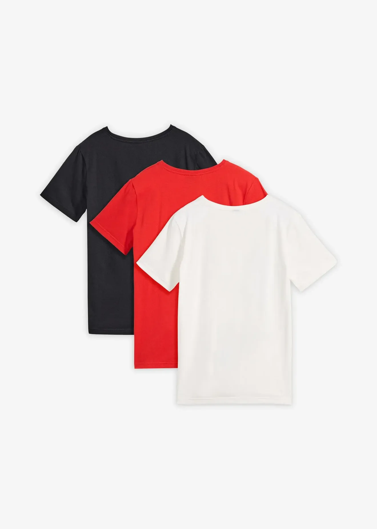 bonprix Lot de 3 T-shirts 100% coton|Enfant Vêtements Enfant|Garçons 9-16 Ans·Lots De 2 Articles Et Plus