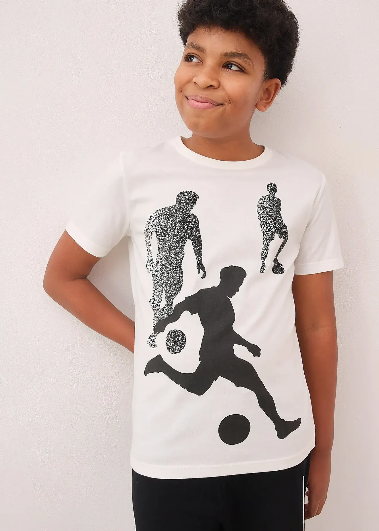 bonprix Lot de 3 T-shirts 100% coton|Enfant Vêtements Enfant|Garçons 9-16 Ans·Lots De 2 Articles Et Plus