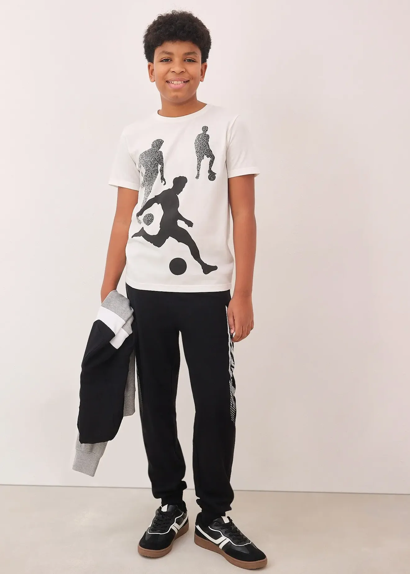 bonprix Lot de 3 T-shirts 100% coton|Enfant Vêtements Enfant|Garçons 9-16 Ans·Lots De 2 Articles Et Plus