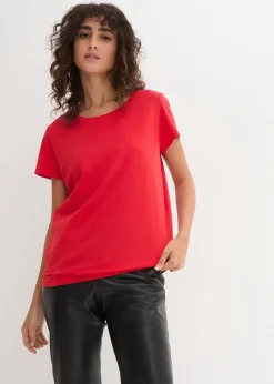 bonprix Lot de 5 T-shirts col rond|Femme Basiques|T-Shirts & Tops