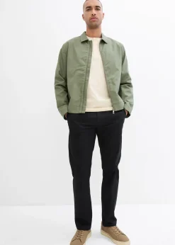 bonprix Lot de 3 T-shirts col tunisien 100% coton|Homme T-Shirts & Polos