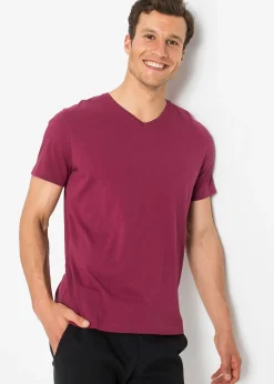 Homme bonprix T-Shirts & Polos|Lot de 3 T-shirts col V