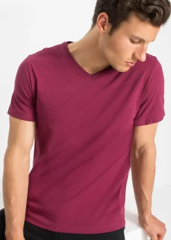 Homme bonprix T-Shirts & Polos|Lot de 3 T-shirts col V