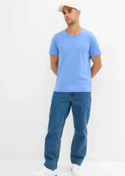 bonprix Lot de 3 T-shirts col V|Homme T-Shirts & Polos