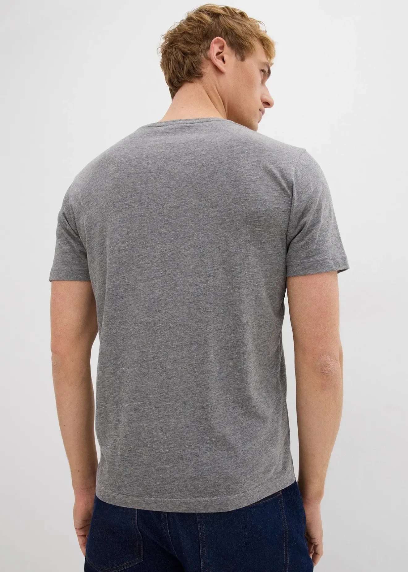 bonprix Lot de 3 T-shirts col V|Homme T-Shirts & Polos