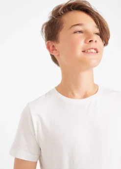 bonprix Lot de 3 T-shirts coton|Enfant Vêtements Enfant|Garçons 9-16 Ans·Lots De 2 Articles Et Plus