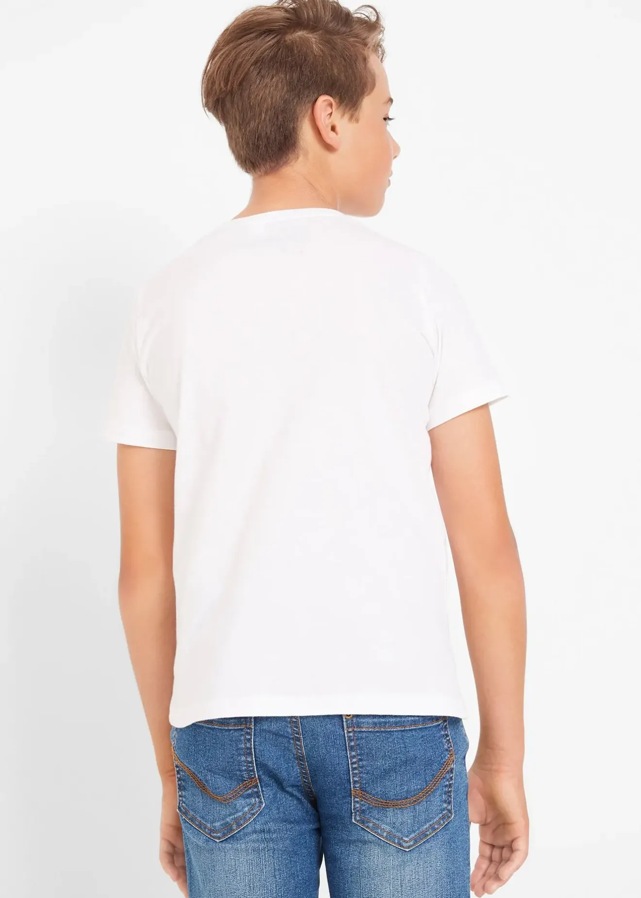 Enfant bonprix Vêtements Enfant|Garçons 9-16 Ans·Lots De 2 Articles Et Plus|Lot de 3 T-shirts coton