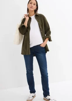 bonprix Lot de 2 T-shirts de grossesse en coton|Femme Femme Enceinte