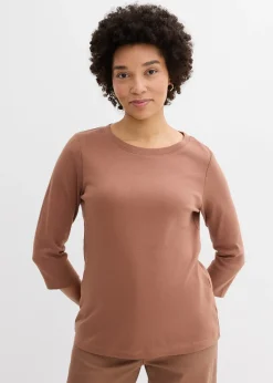 Femme bonprix Basiques|T-Shirts & Tops|Lot de 3 T-shirts en jersey coton épais