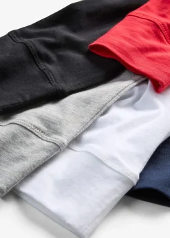 Femme bonprix Basiques|T-Shirts & Tops|Lot de 5 T-shirts longs à col rond, manches longues