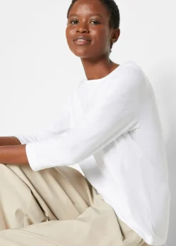 Femme bonprix Basiques|T-Shirts & Tops|Lot de 5 T-shirts manches 3/4