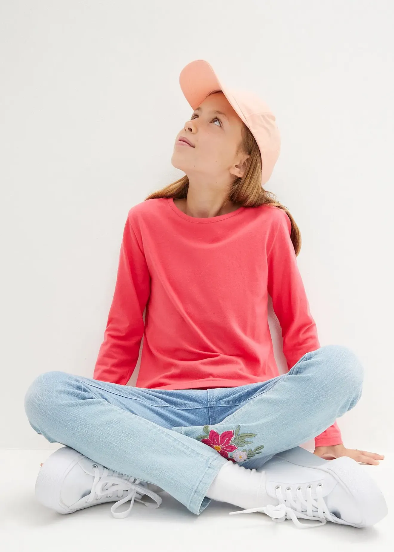 Enfant bonprix Vêtements Enfant|Filles 9-16 Ans·Lot De 2 Articles Et Plus|Lot de 3 T-shirts manches 100% coton