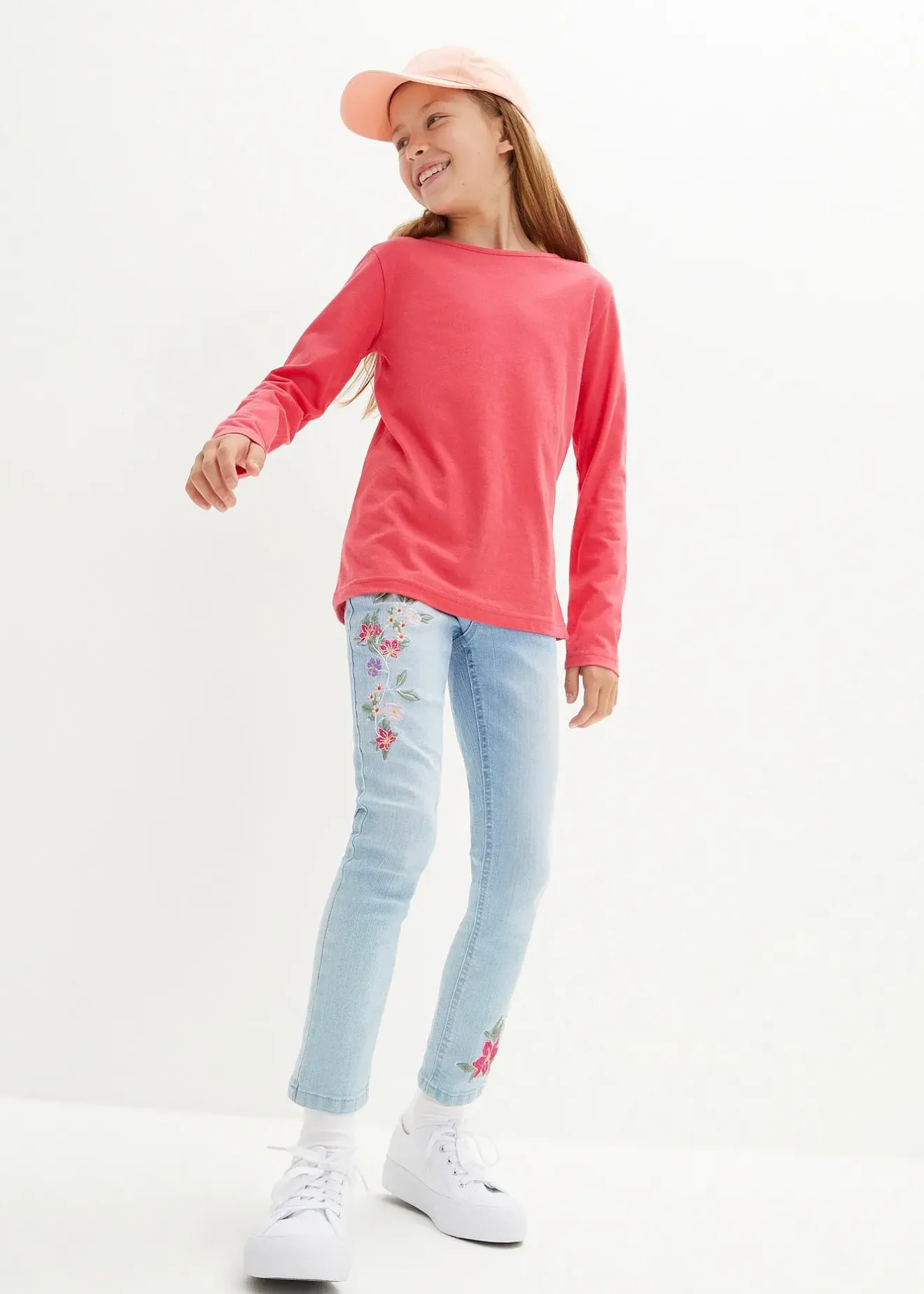 Enfant bonprix Vêtements Enfant|Filles 9-16 Ans·Lot De 2 Articles Et Plus|Lot de 3 T-shirts manches 100% coton