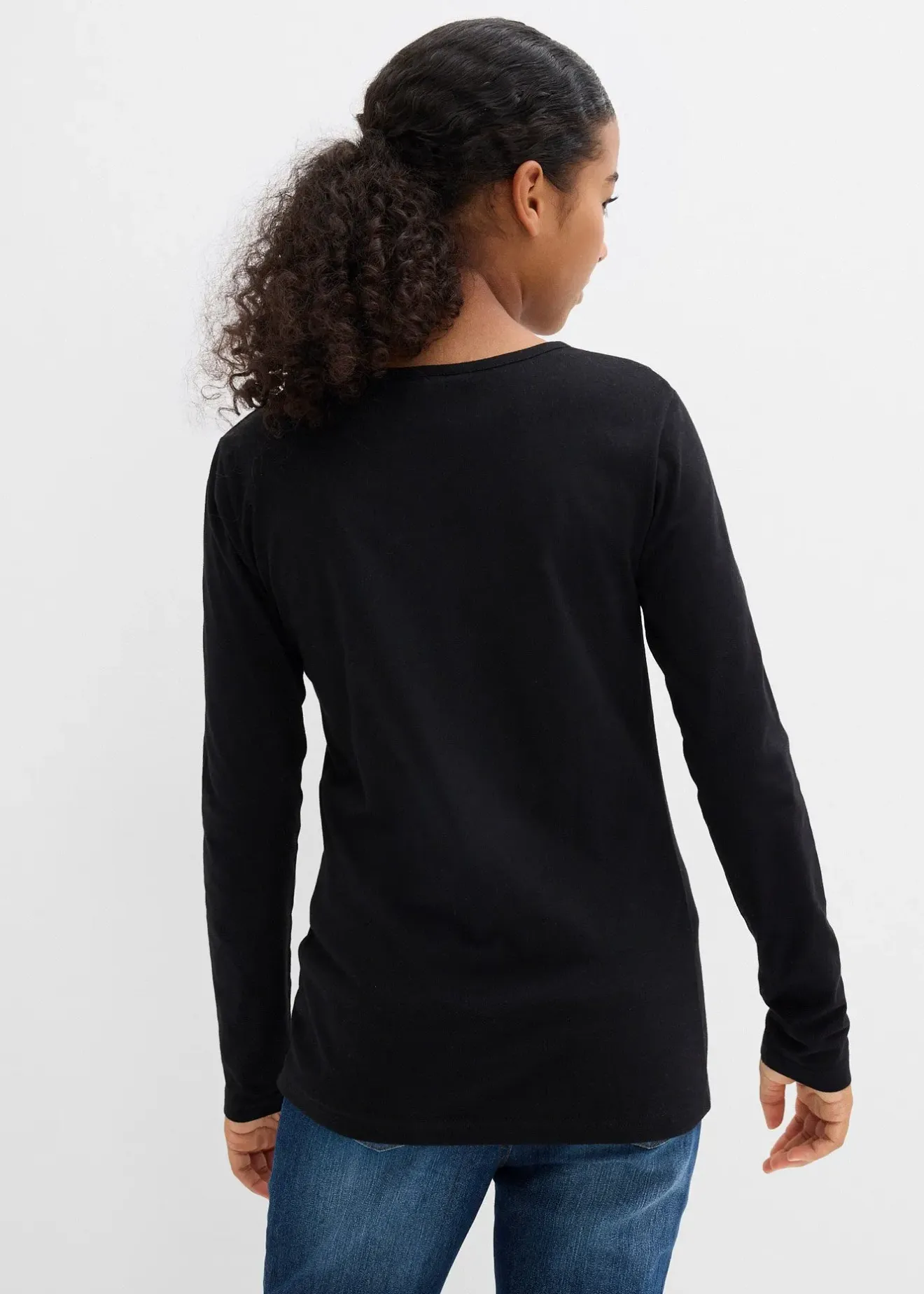 bonprix Lot de 3 T-shirts manches 100% coton|Enfant Vêtements Enfant|Filles 9-16 Ans·Lot De 2 Articles Et Plus