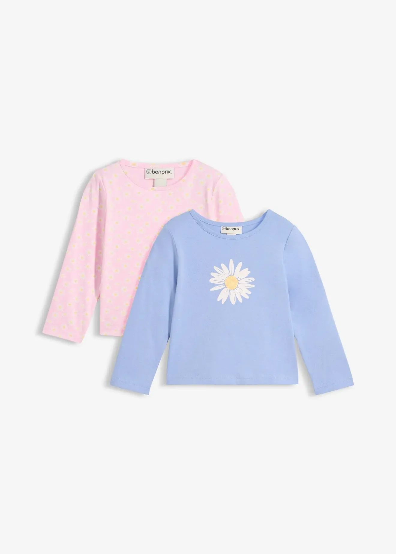 Enfant bonprix Vêtements Enfant|Filles 2-8 Ans·Lot De 2 Articles Et Plus|Lot de 2 T-shirts manches longues 100% coton