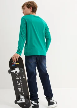 bonprix Lot de 2 t-shirts manches longues coton garçon|Enfant Vêtements Enfant|Garçons 9-16 Ans·Lots De 2 Articles Et Plus