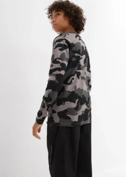 Enfant bonprix Vêtements Enfant|Garçons 9-16 Ans·Lots De 2 Articles Et Plus|Lot de 3 T-shirts manches longues 100% coton