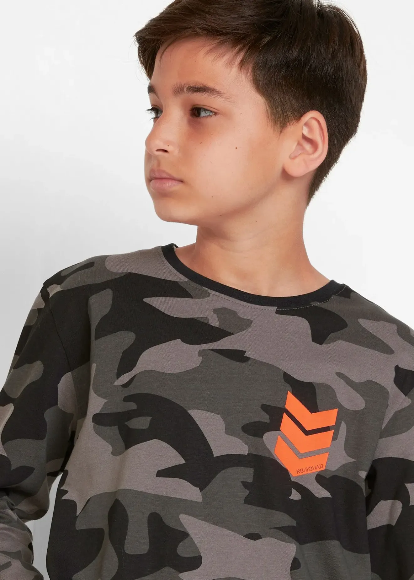 Enfant bonprix Vêtements Enfant|Garçons 9-16 Ans·Lots De 2 Articles Et Plus|Lot de 3 T-shirts manches longues 100% coton