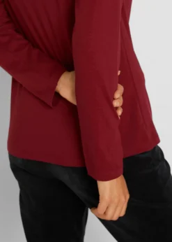 bonprix Lot de 2 T-shirts manches longues près du corps|Femme Basiques|T-Shirts & Tops