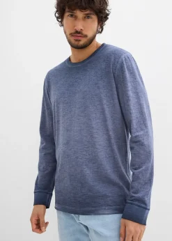 bonprix Lot de 2 T-shirts manches longues|Homme T-Shirts & Polos