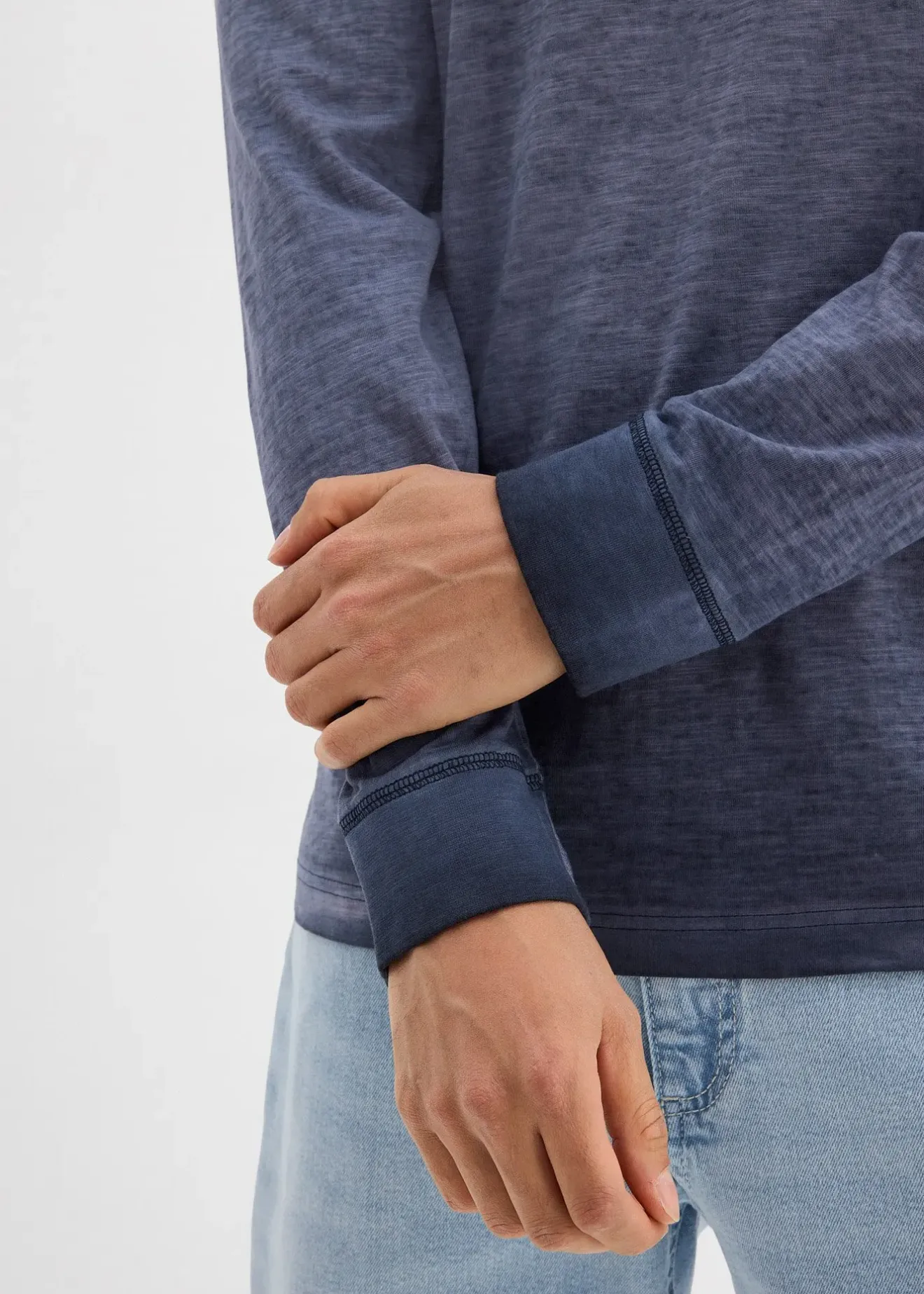 bonprix Lot de 2 T-shirts manches longues|Homme T-Shirts & Polos