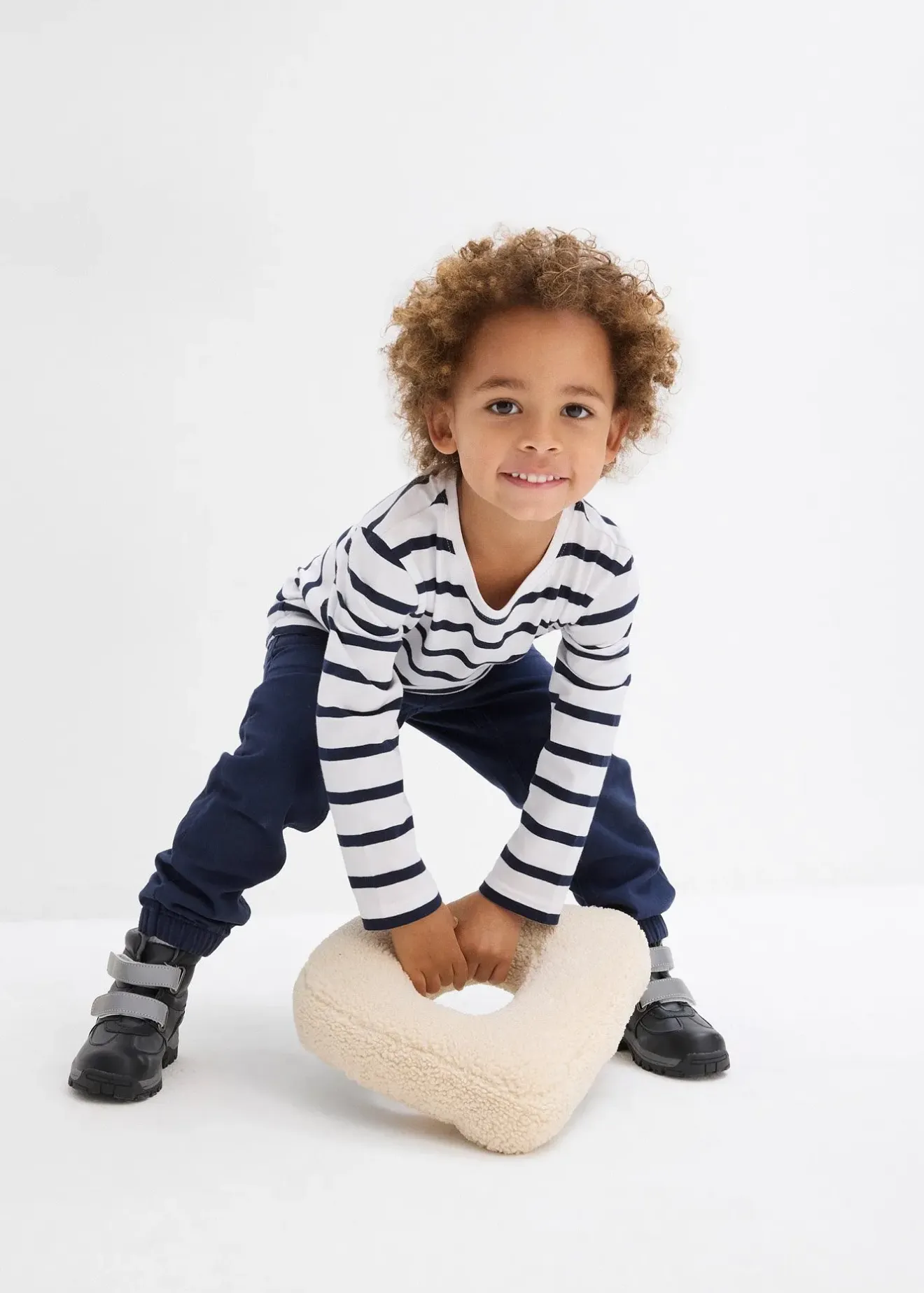 Enfant bonprix Vêtements Enfant|Garçons 2-8 Ans·Lots De 2 Articles Et Plus|Lot de 2 T-shirts manches longues 100% coton
