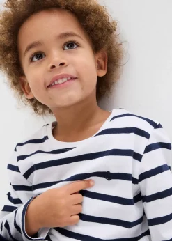 Enfant bonprix Vêtements Enfant|Garçons 2-8 Ans·Lots De 2 Articles Et Plus|Lot de 2 T-shirts manches longues 100% coton