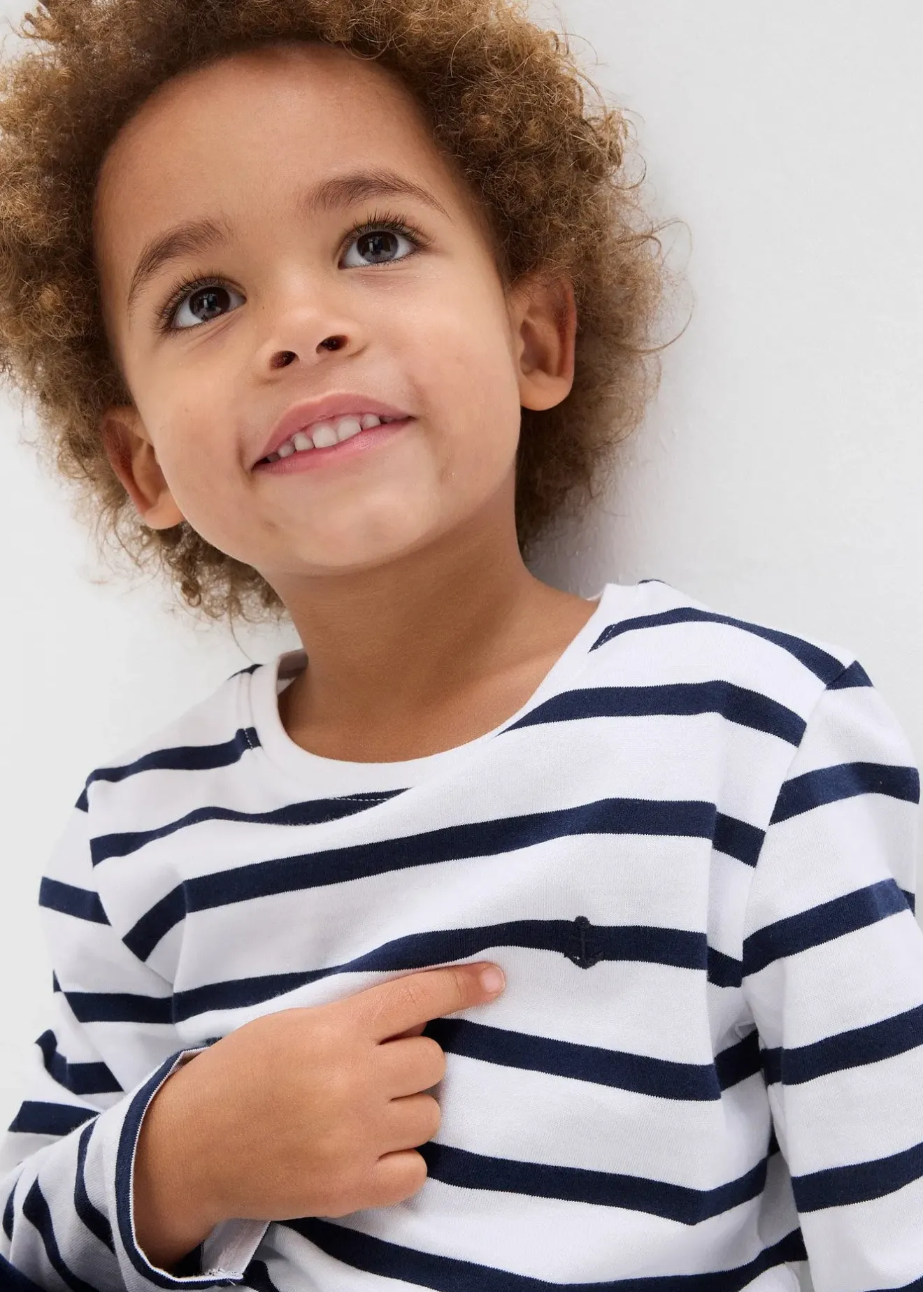 Enfant bonprix Vêtements Enfant|Garçons 2-8 Ans·Lots De 2 Articles Et Plus|Lot de 2 T-shirts manches longues 100% coton