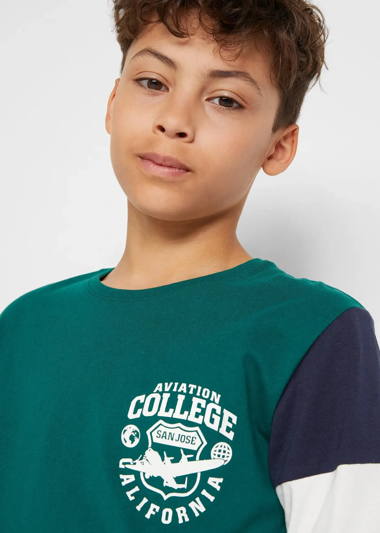 Enfant bonprix Vêtements Enfant|Garçons 9-16 Ans·Lots De 2 Articles Et Plus|Lot de 2 T-shirts manches longues 100% coton