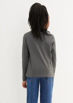 bonprix Lot de 3 T-shirts manches longues 100% coton|Enfant Vêtements Enfant|Filles 9-16 Ans·Lot De 2 Articles Et Plus